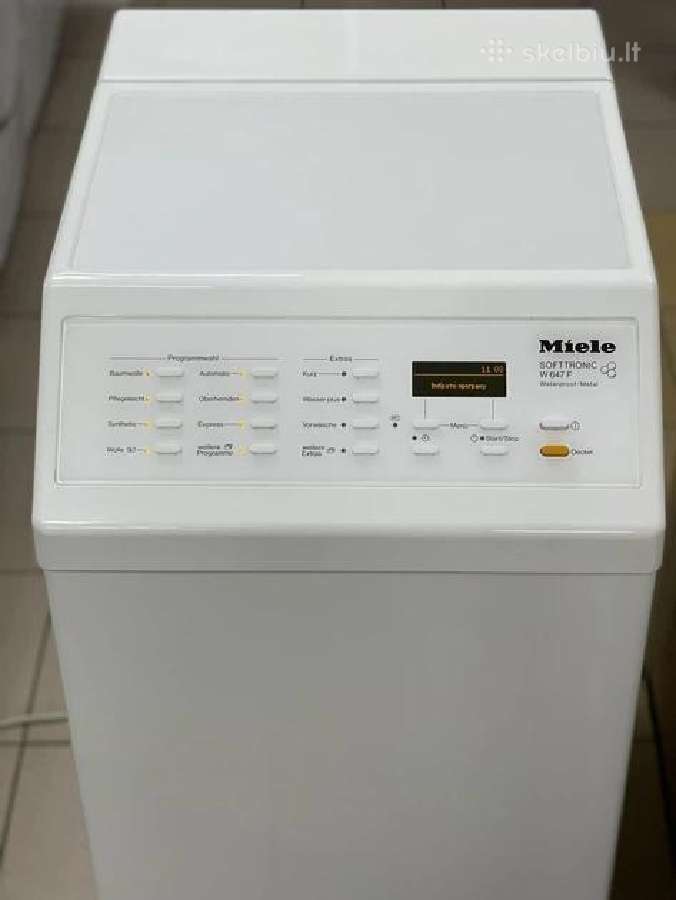 Skalbimo mašna Miele W647 - nuotraukos Nr. 2