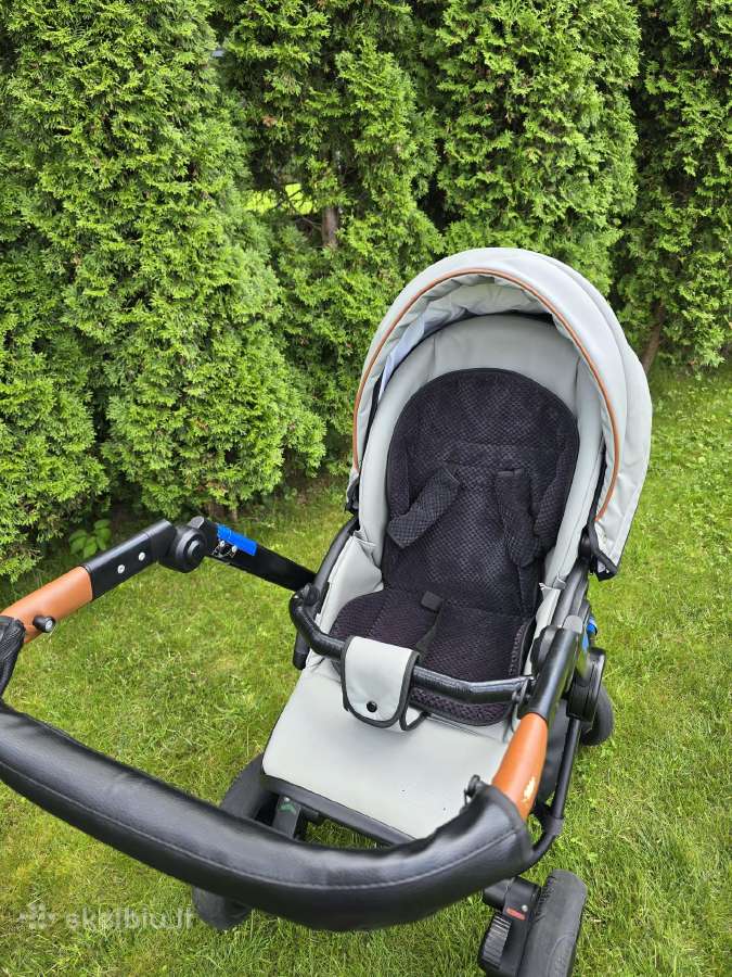 Parduodamas vežimėlis Verdi Future 3in1 (Eco oda) - nuotraukos Nr. 8
