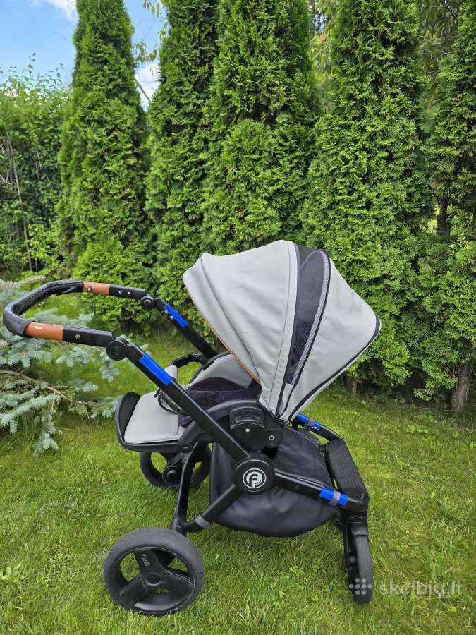 Parduodamas vežimėlis Verdi Future 3in1 (Eco oda) - nuotraukos Nr. 10