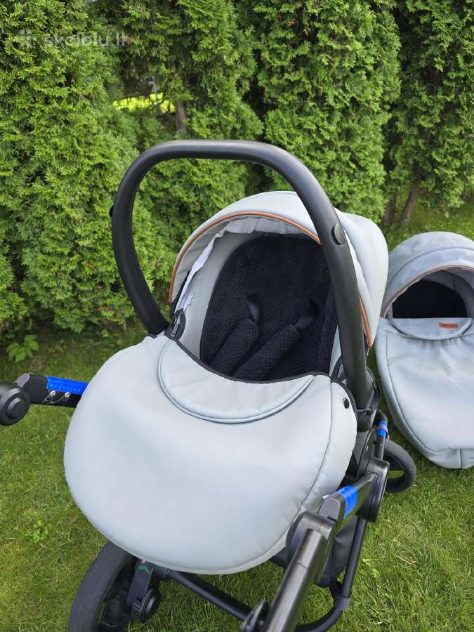 Parduodamas vežimėlis Verdi Future 3in1 (Eco oda) - nuotraukos Nr. 14