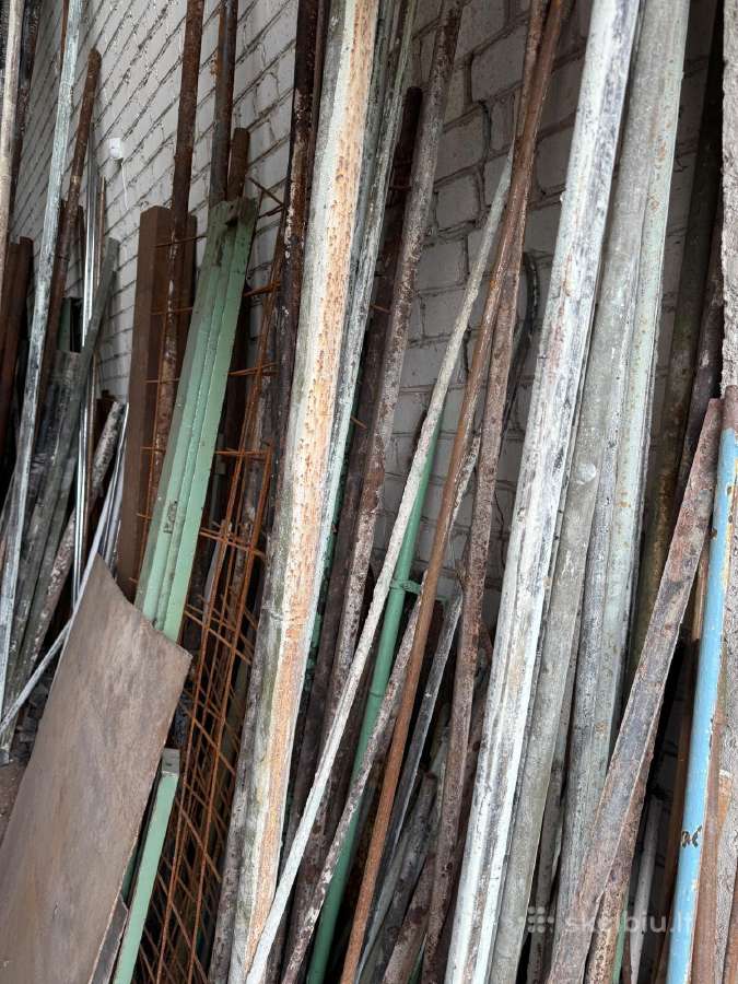 Metalo vamzdžiai, įv metalai, loviai,sijos,grotos - nuotraukos Nr. 30