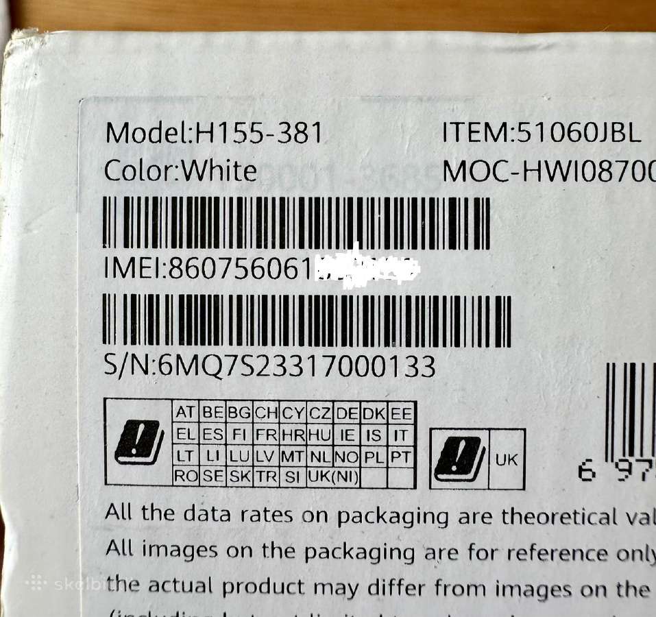 Huawei (brovi) 5G cpe5 h155-381 - nuotraukos Nr. 4