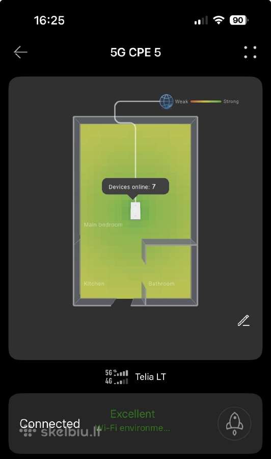Huawei (brovi) 5G cpe5 h155-381 - nuotraukos Nr. 5