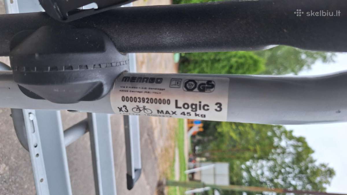 Menabo Logic 3 dviračių laikiklis - nuotraukos Nr. 6