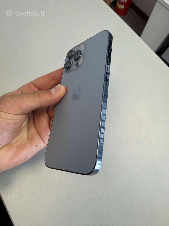 iPhone 13 Pro 1tb (Sierra Blue) 10/10 100% bat - nuotraukos Nr. 4