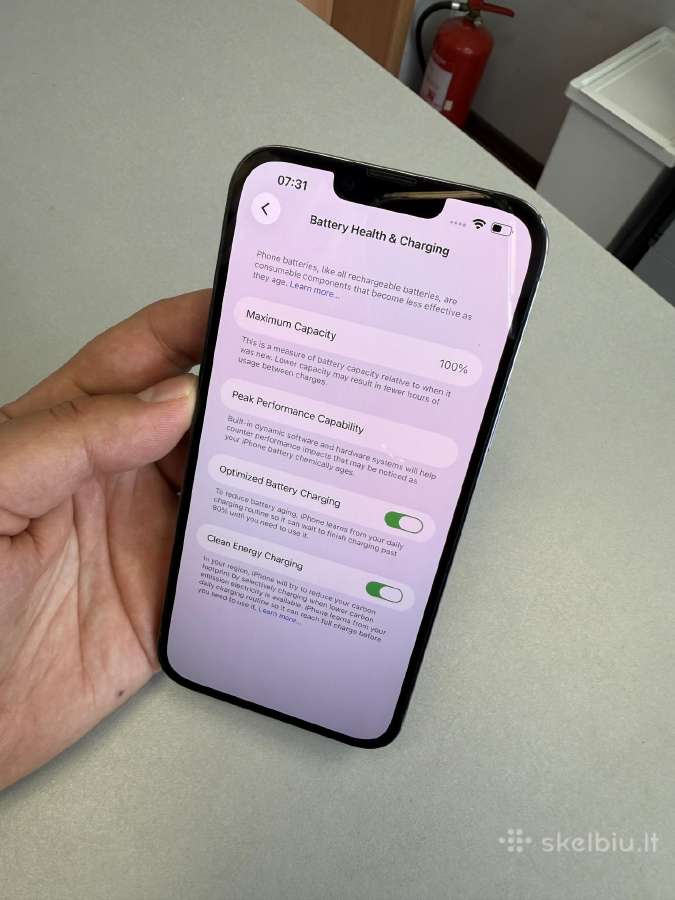 iPhone 13 Pro 1tb (Sierra Blue) 10/10 100% bat - nuotraukos Nr. 8