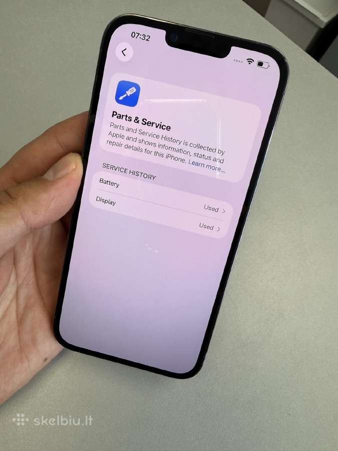 iPhone 13 Pro 1tb (Sierra Blue) 10/10 100% bat - nuotraukos Nr. 9