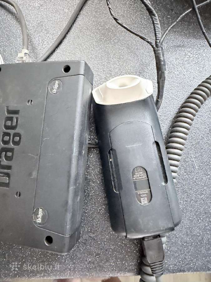 Originalus Dräger Interlock 7000 alkoblokas - nuotraukos Nr. 3