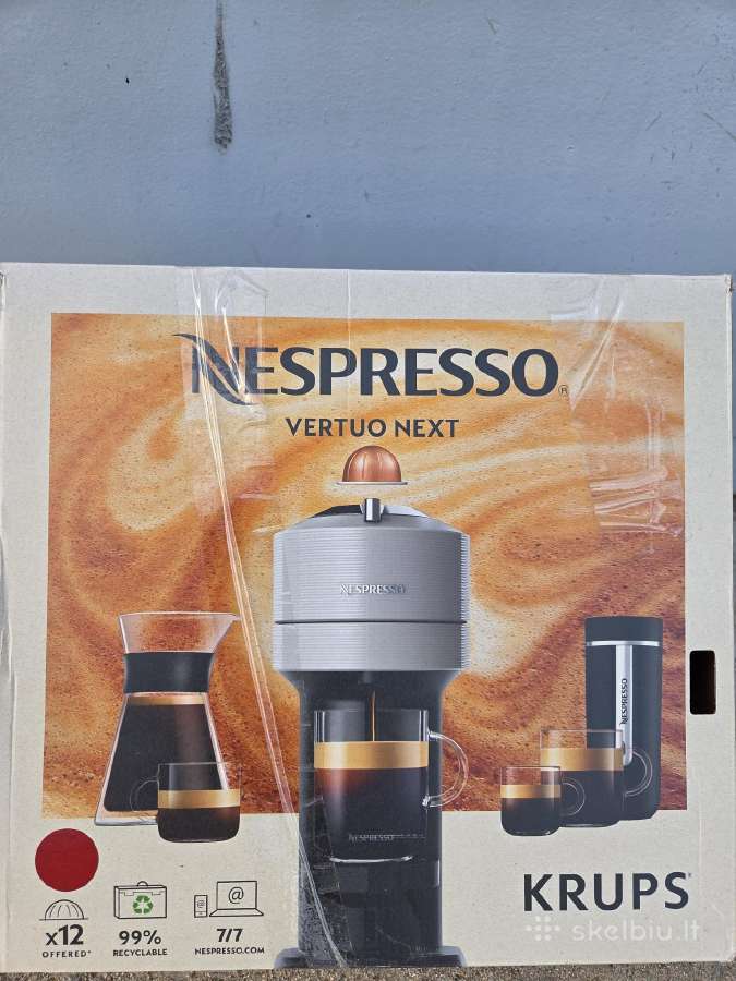 Nespresso Vertuo naudotas kavos aparatas - nuotraukos Nr. 3