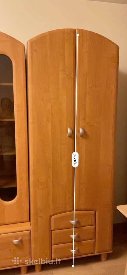 Svetainės arba miegamojo baldų komplektas - nuotraukos Nr. 12