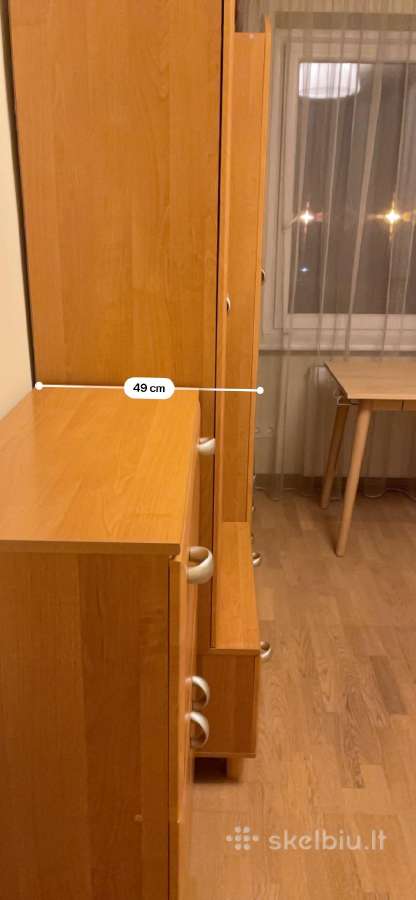 Svetainės arba miegamojo baldų komplektas - nuotraukos Nr. 14