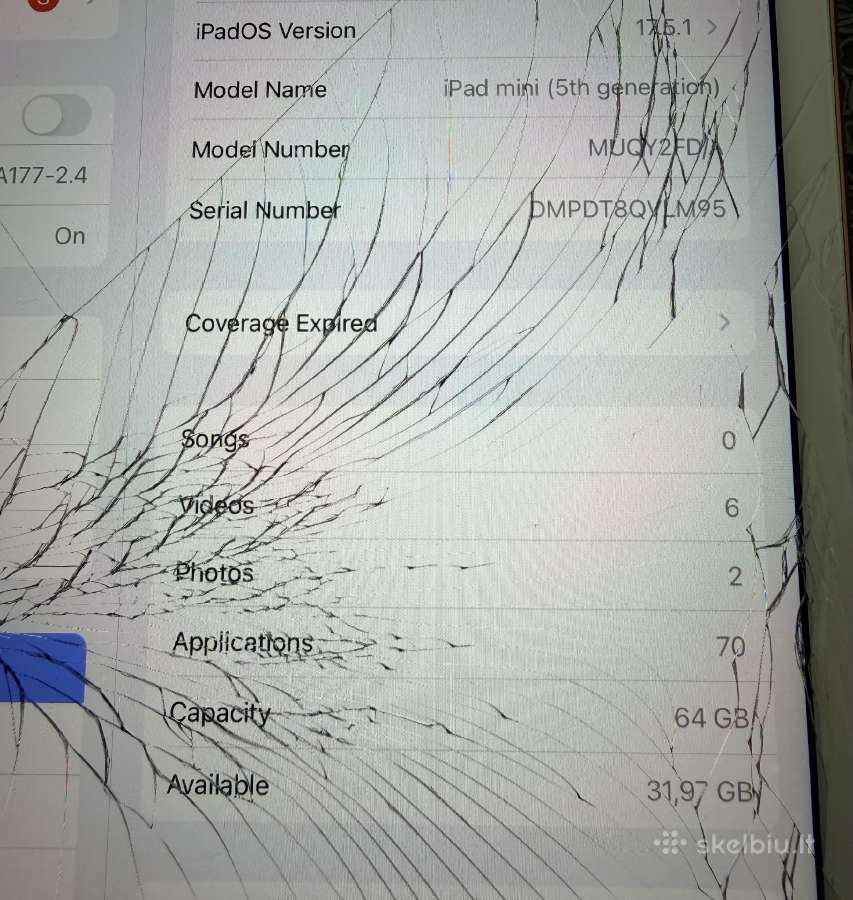 iPad Mini 5 - nuotraukos Nr. 5