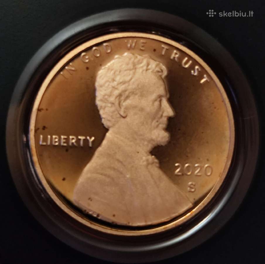 JAV. Usa. 1 centas. 2020m. Proof. - nuotraukos Nr. 3