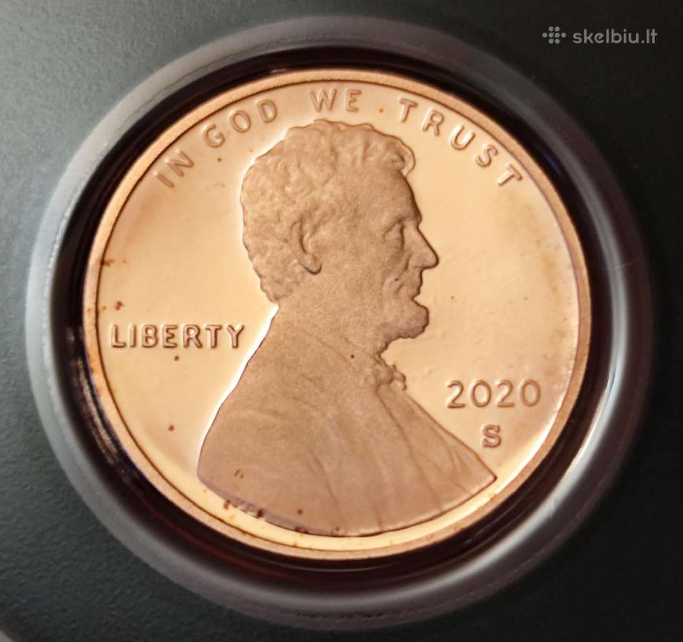 JAV. Usa. 1 centas. 2020m. Proof. - nuotraukos Nr. 4