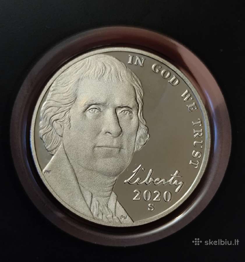 JAV. Usa. 5 centai. 2020m. Proof. - nuotraukos Nr. 2