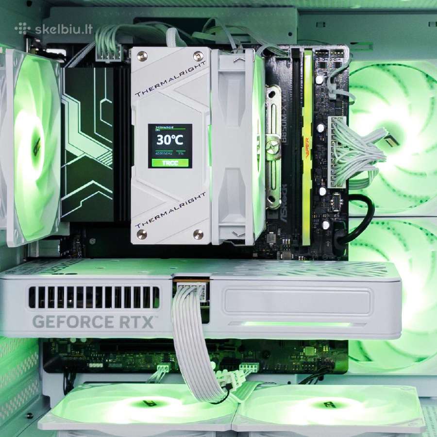 Ryzen 5 8400f WiFi 16gb Ddr5 1tb Rtx 5060 8gb - nuotraukos Nr. 2