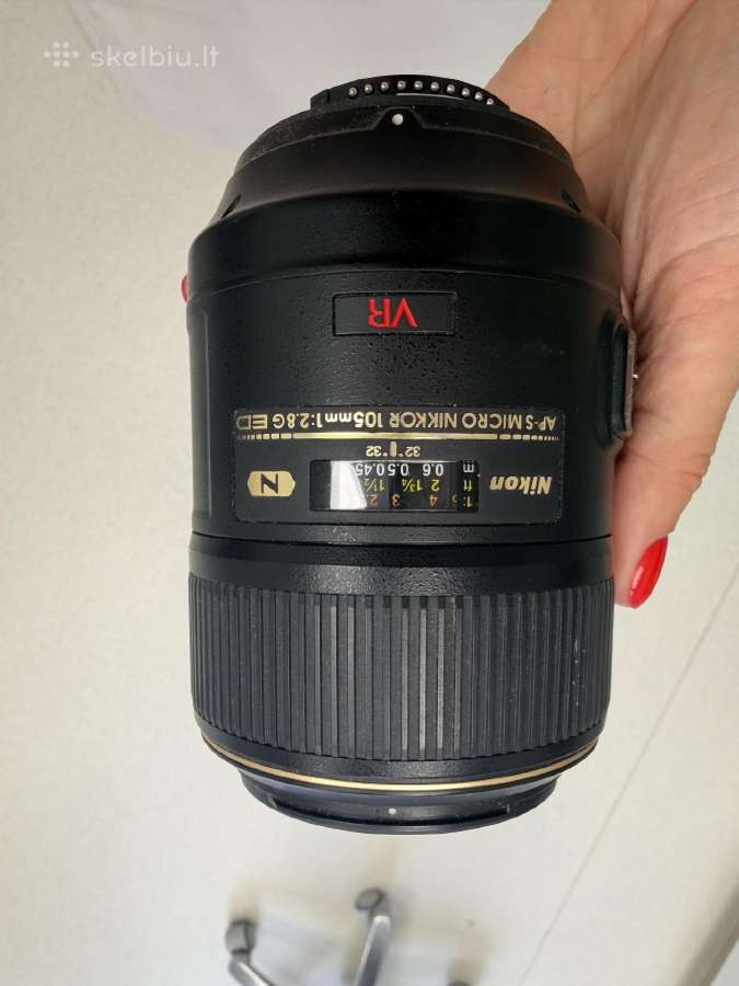 Nikon nikkor 105mm f/2,8g - nuotraukos Nr. 2