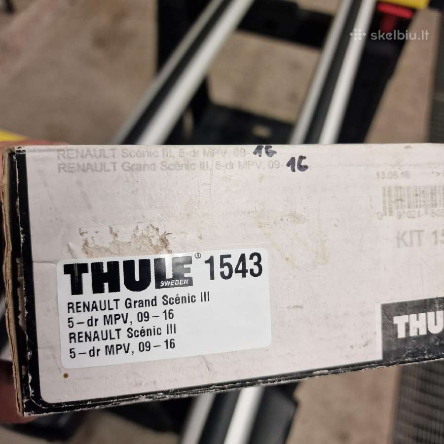 Thule skersiniai + 754 kojos + 1543 komplektas - nuotraukos Nr. 5