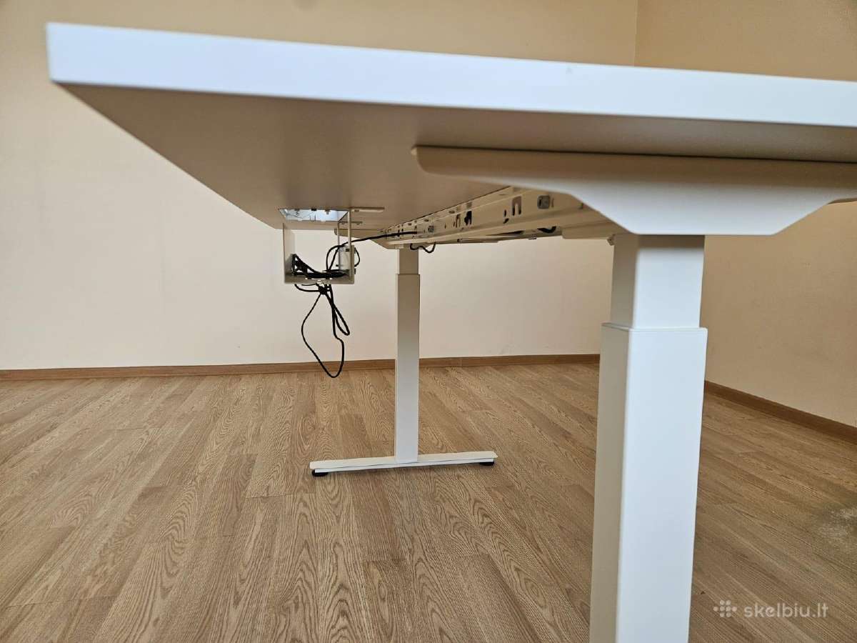 Elektrinis reguliuojamo aukščio stalas 160x80 - nuotraukos Nr. 4