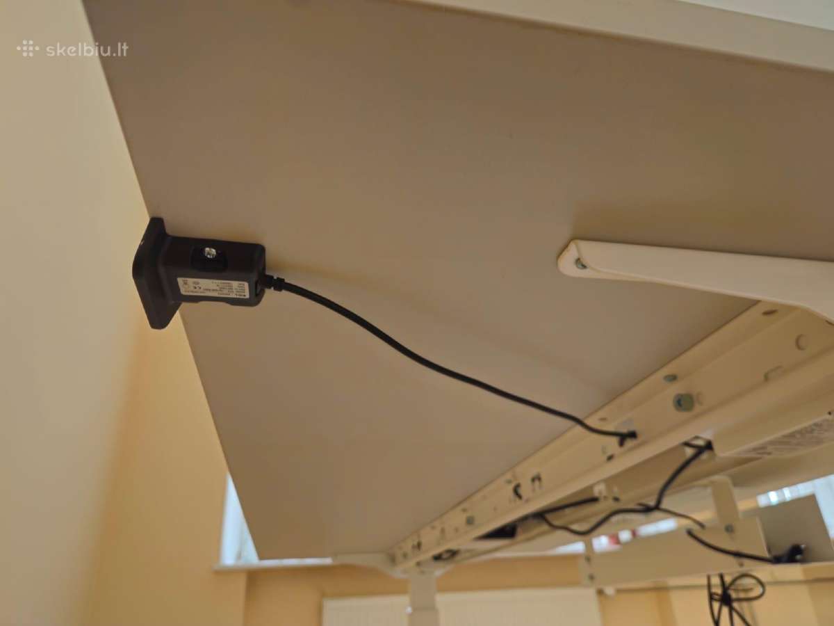 Elektrinis reguliuojamo aukščio stalas 160x80 - nuotraukos Nr. 9