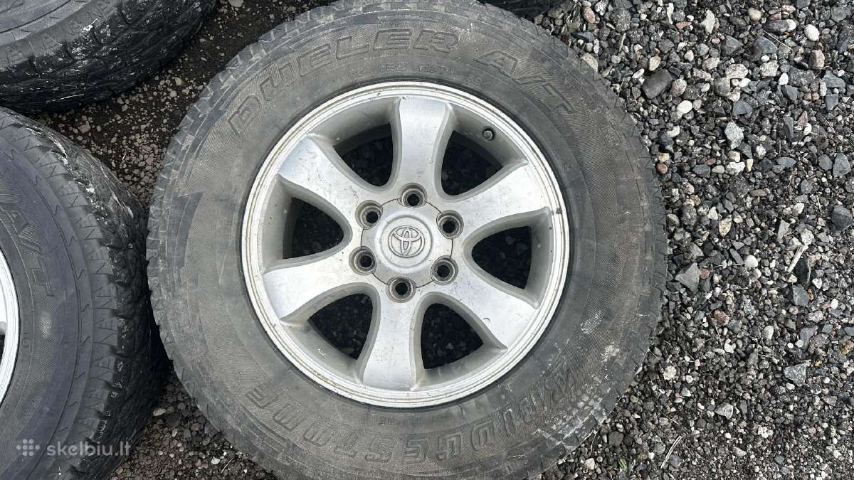 Toyota Land Cruiser ratlankiai - nuotraukos Nr. 3