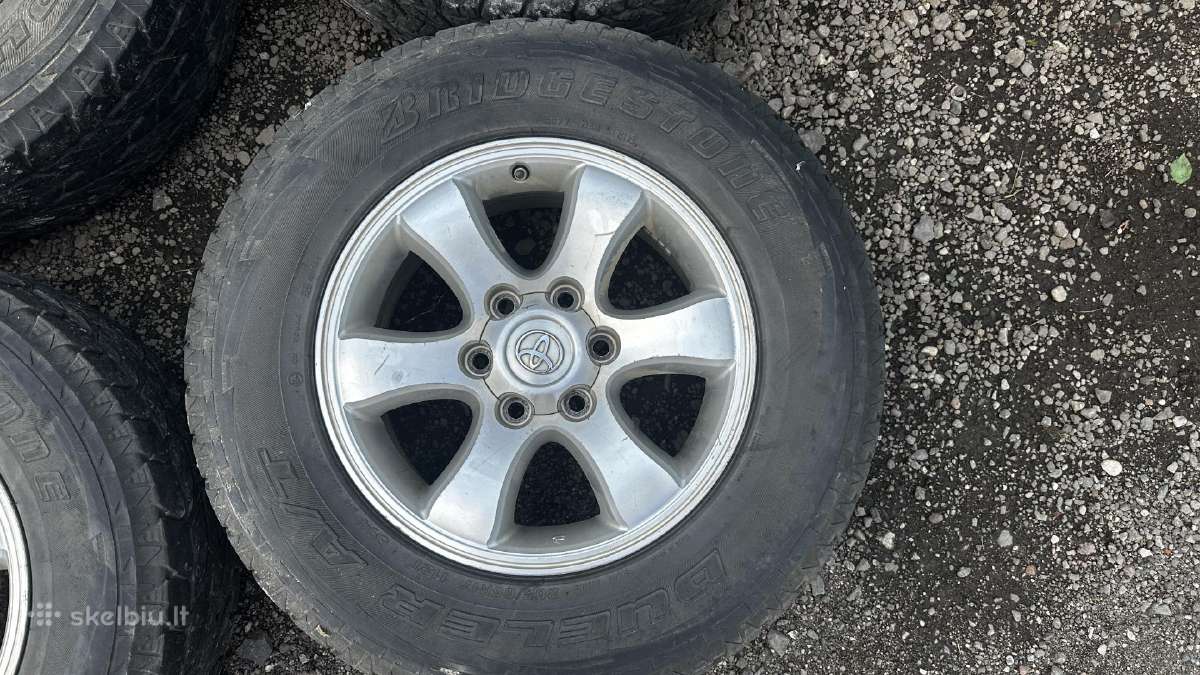 Toyota Land Cruiser ratlankiai - nuotraukos Nr. 4