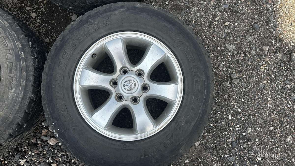 Toyota Land Cruiser ratlankiai - nuotraukos Nr. 5