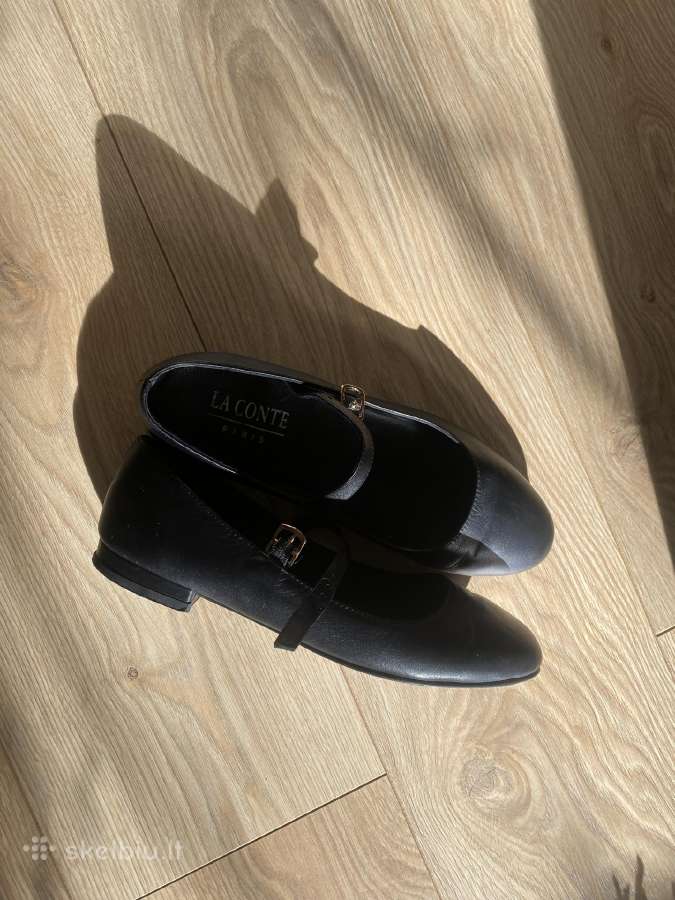 Mieli bateliai, ballerina flats - nuotraukos Nr. 2