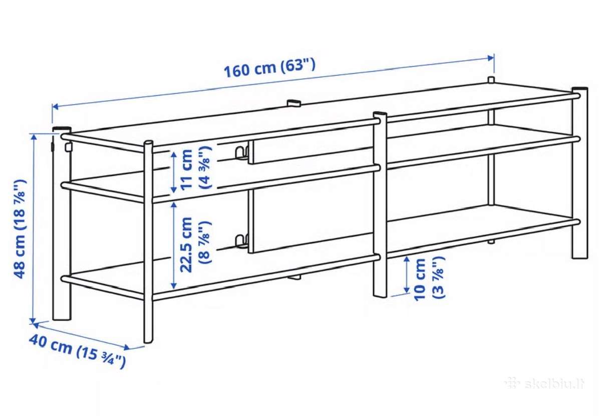 Naujas Ikea TV staliukas - nuotraukos Nr. 3