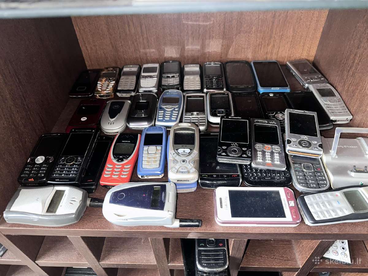 Parduodu telefonu kolekcija - nuotraukos Nr. 2