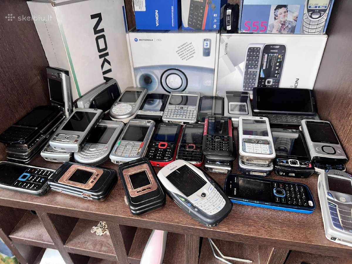 Parduodu telefonu kolekcija - nuotraukos Nr. 3