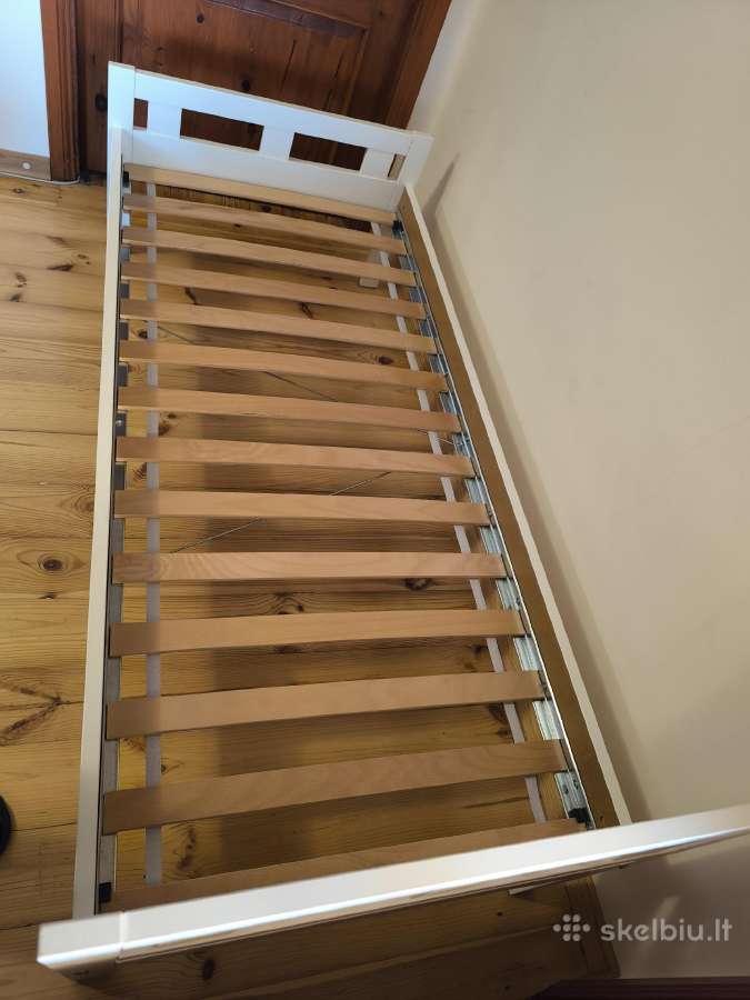 Vaikiška lovytė 160x70 Ikea Kritter su čiužiniu - nuotraukos Nr. 4