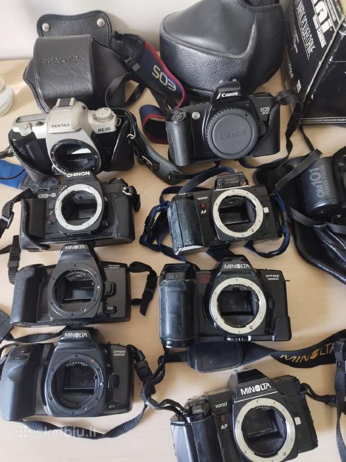Vintažiniai fotoaparatai - nuotraukos Nr. 3