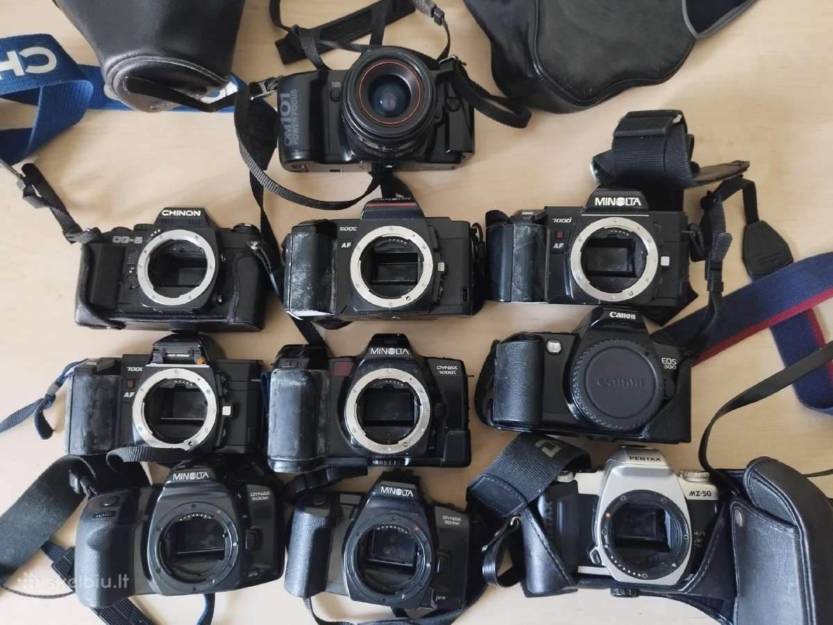 Vintažiniai fotoaparatai - nuotraukos Nr. 11