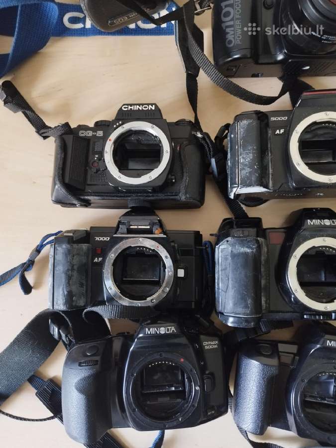 Vintažiniai fotoaparatai - nuotraukos Nr. 14