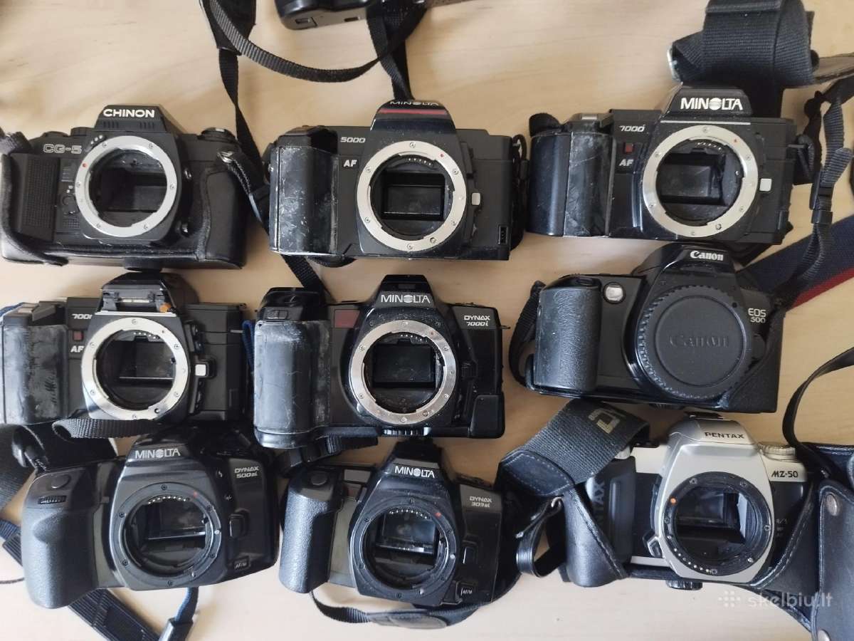 Vintažiniai fotoaparatai - nuotraukos Nr. 16