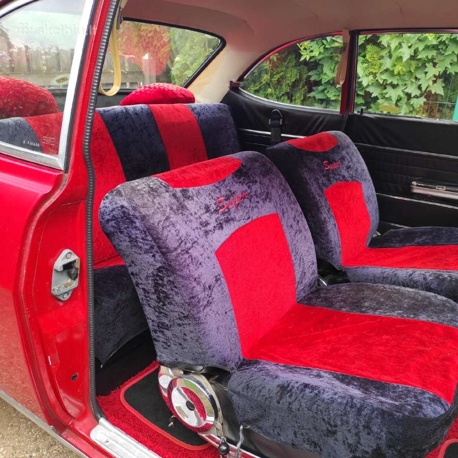 Retro automobilis Opel Rekord 1966 m. - nuotraukos Nr. 7