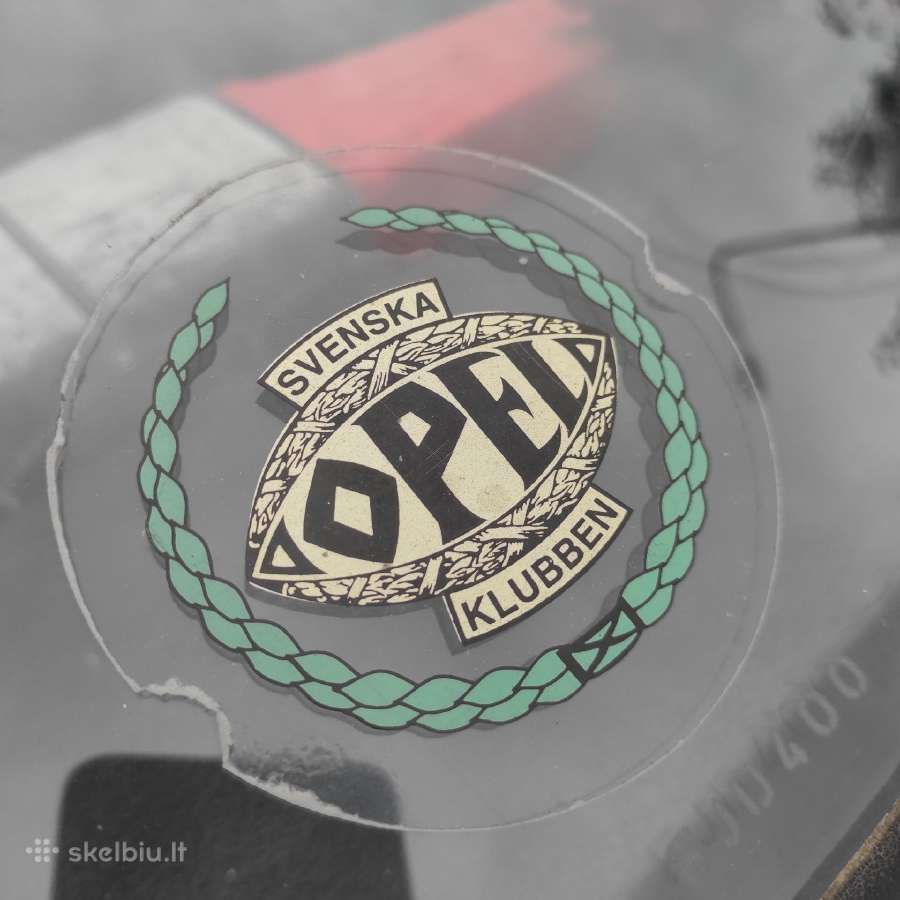 Retro automobilis Opel Rekord 1966 m. - nuotraukos Nr. 9