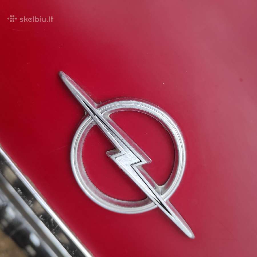Retro automobilis Opel Rekord 1966 m. - nuotraukos Nr. 10