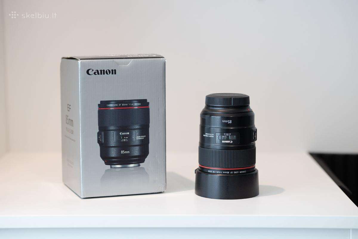 Canon Ef 85mm f/1.4l Is Usm - nuotraukos Nr. 3