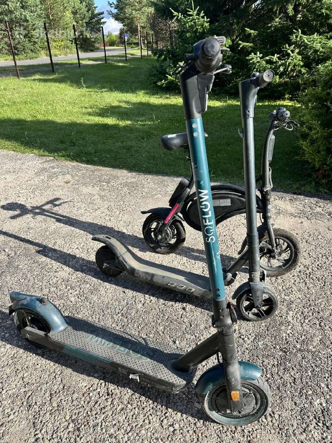 Elektriniai paspirtukai ir dviratis - nuotraukos Nr. 2