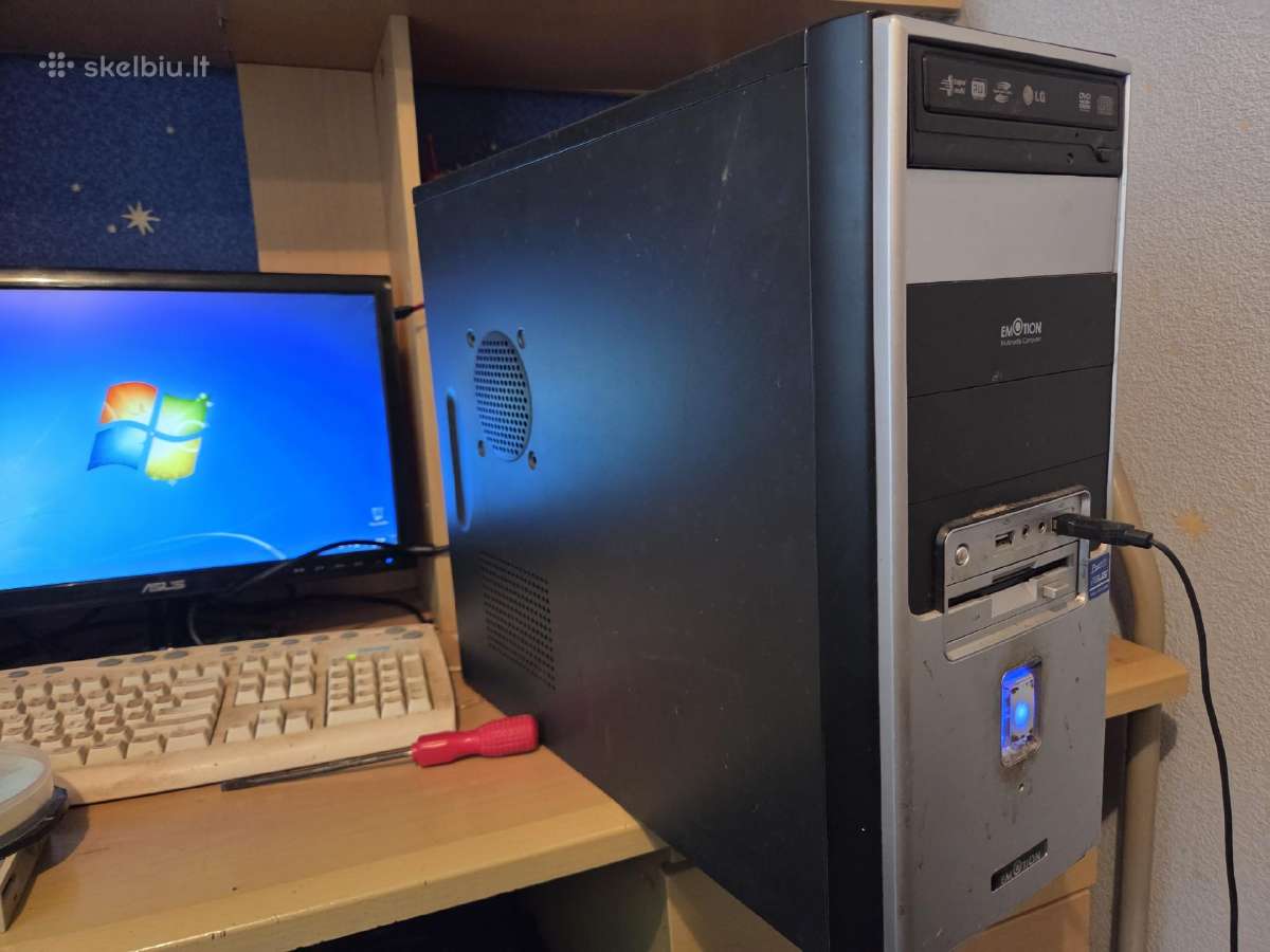 Kompiuteris E5300, 6gb, 9600gt - nuotraukos Nr. 2