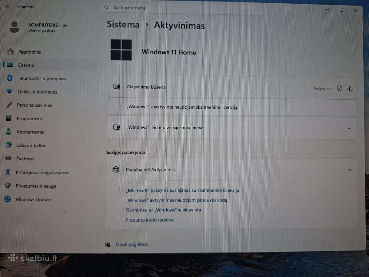 I5-8500,16gb-RAM,SSD-500gb,gtx1060-6gb - nuotraukos Nr. 12