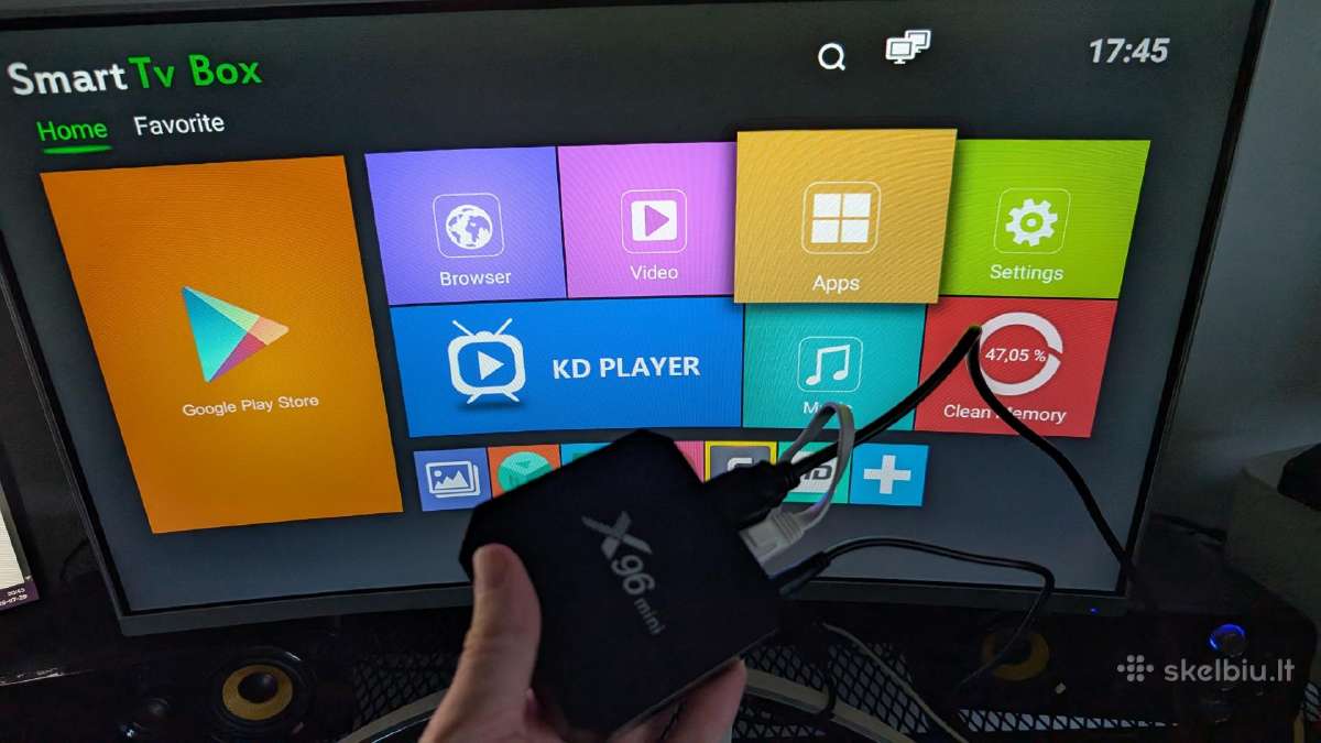 X96 mini android TV priedėlis 4gb64gb android 11 - nuotraukos Nr. 2
