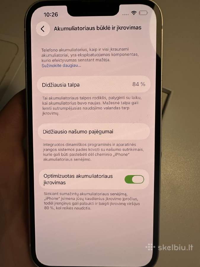 Parduodamas iPhone 13 128 GB 270eur - nuotraukos Nr. 5