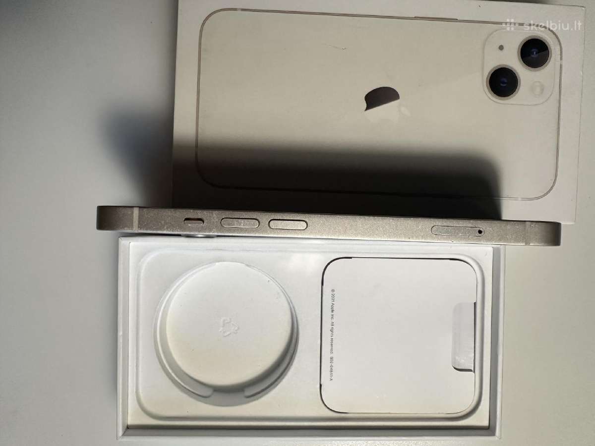 Parduodamas iPhone 13 128 GB 270eur - nuotraukos Nr. 8