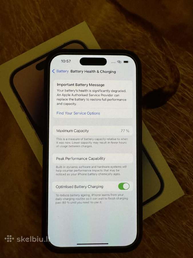 Parduodu iPhone 14 Pro 256gb - nuotraukos Nr. 4