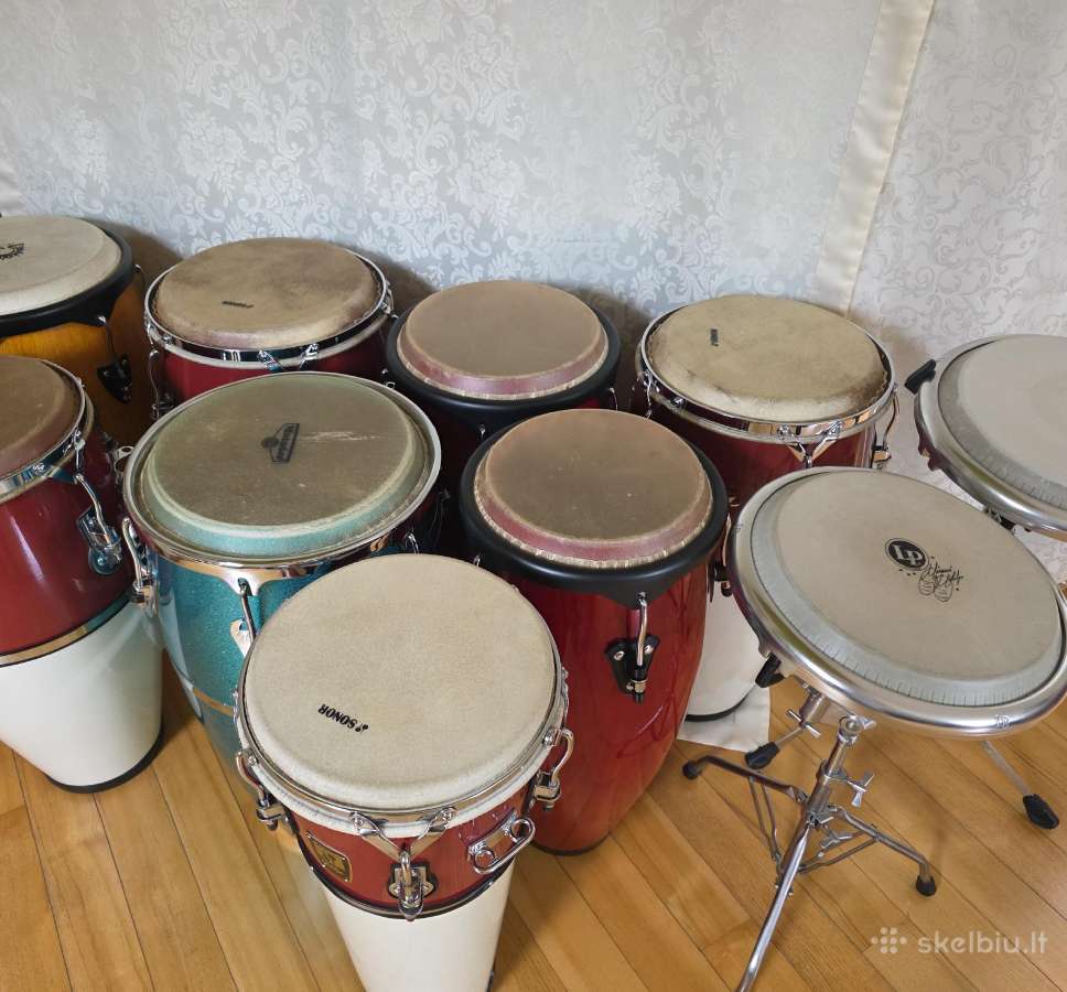 Lotynų Amerikos perkusinių instrumentų būgnų nuoma - nuotraukos Nr. 2