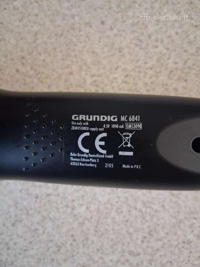 Grundig plauku kirpimo masinele - nuotraukos Nr. 7
