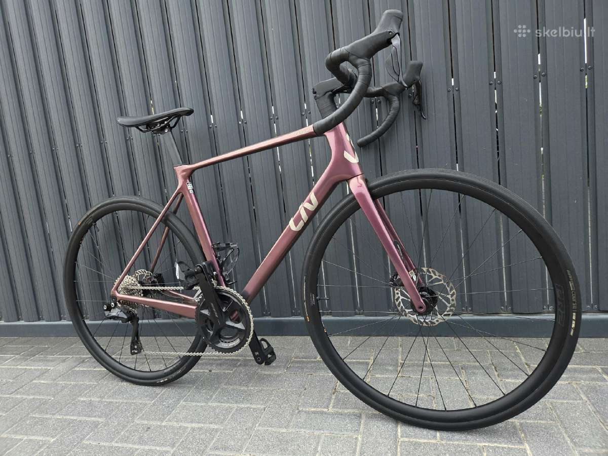Giant carbon road bike 2x12 Di2 L size 25m. - nuotraukos Nr. 2